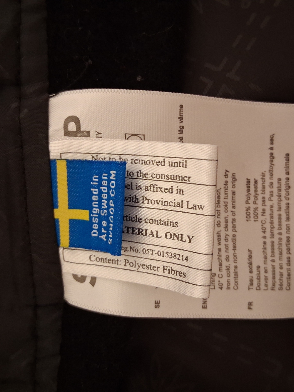 SKHOOP Ski-Style Black Insulated Mini Skirt Medium - Picture 7 of 7